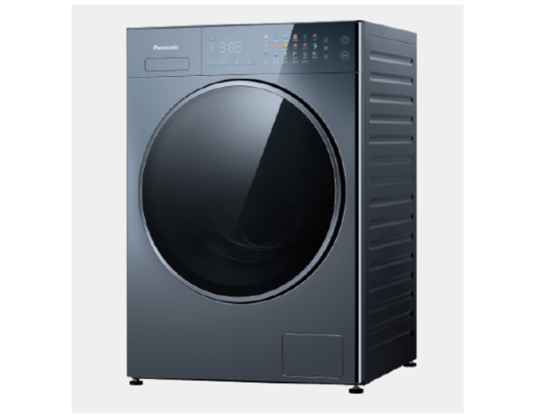 Panasonic國際 12kg 淨護完美 溫水滾筒洗衣機 NA-VS120RW-B 銀荷藍