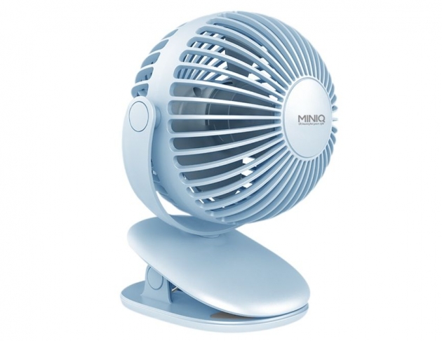 MiniQ FA-002 360度轉動軸夾式/磁吸夾式三段風速風扇