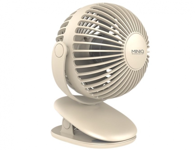 MiniQ FA-002 360度轉動軸夾式/磁吸夾式三段風速風扇