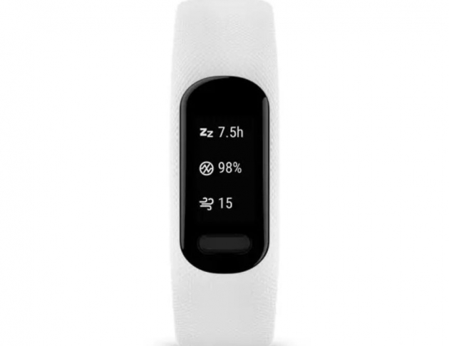 GARMIN vivosmart 5 ,Asia,White, S/M 進階版健康心率手環