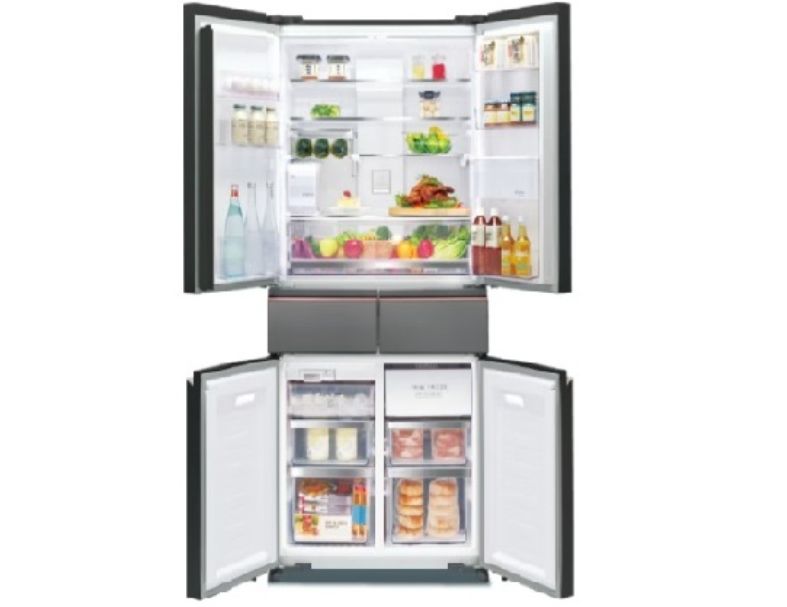 Panasonic 國際 輕奢品味系列 無邊框霧面玻璃6門電冰箱 NR-F651PG 650L