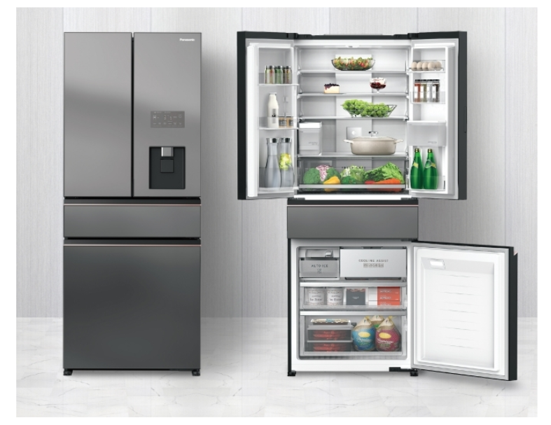 Panasonic國際牌 輕奢品味系列 無邊框霧面玻璃4門電冰箱 NR-D541PG 540L