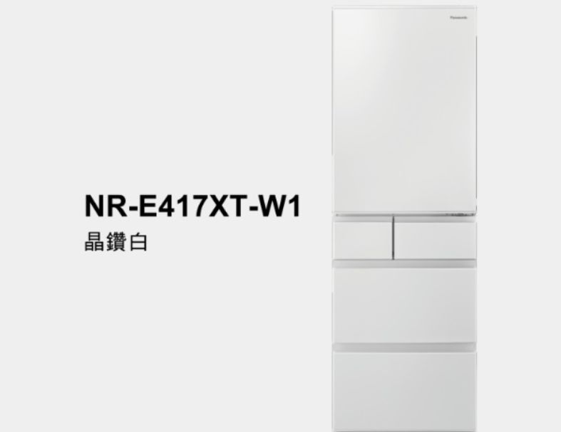 Panasonic國際 日本製 平面鋼板5門電冰箱 NR-E417XT 406L