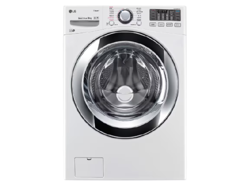 WD-S18VBW WiFi滾筒洗衣機(蒸洗脫) 典雅白 / 18公斤