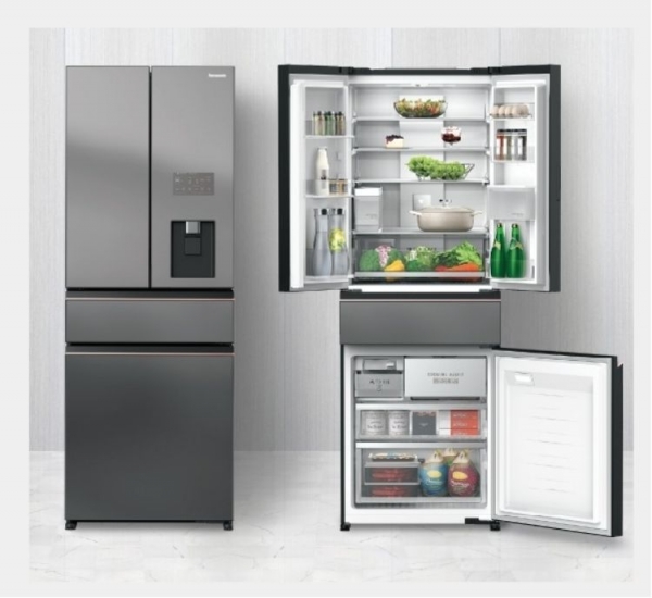 Panasonic國際牌 輕奢品味系列 無邊框霧面玻璃4門電冰箱 NR-D541PG  540L