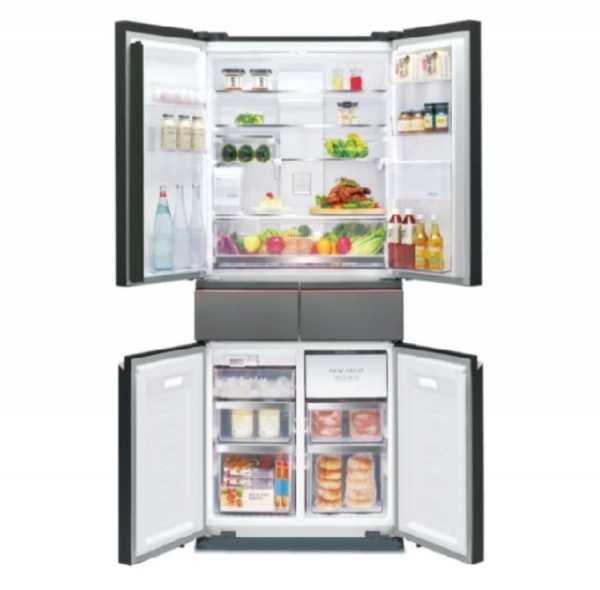 Panasonic 國際 輕奢品味系列 無邊框霧面玻璃6門電冰箱 NR-F651PG  650L