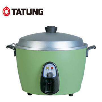 TATUNG大同 11人份不銹鋼配件電鍋(綠色) TAC-11T-DG
