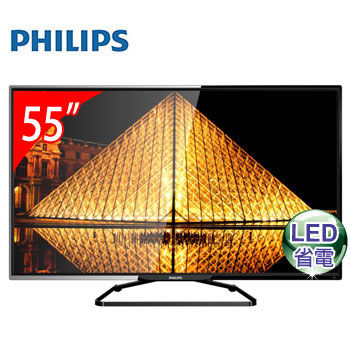PHILIPS 55型 FHD LED平面顯示器 (55PFH5280/96)