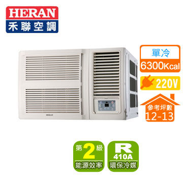 HERAN 7.1KW 窗型變頻單冷空調 (HW-72P) 1