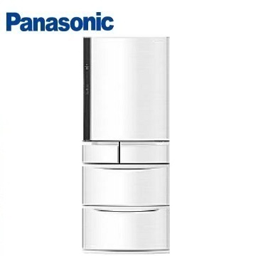 Panasonic國際 411公升CONAVI五門變頻冰箱(NR-E412VT)香檳金、晶鑽白