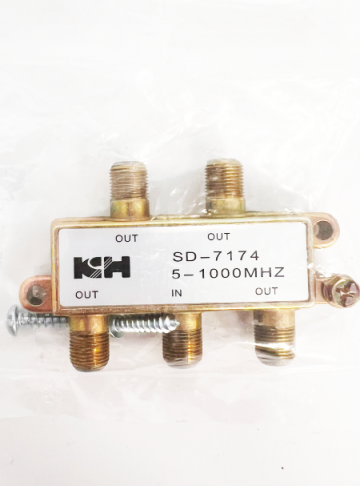 有線數位電視分歧器 分配器   一進四出    系列SD-7174