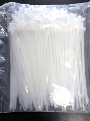 尼龍束線帶 4*200mm 8*200MM 8*250MM 白(一包100條 收線帶 束帶 塑膠紮線 捆線帶)