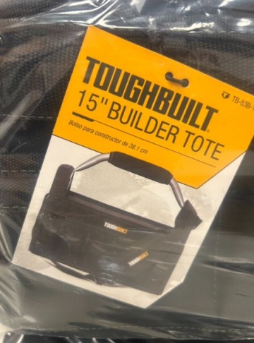 托比爾 TOUGHBUILT  鋁桿工具袋  TB-83B-15 收納袋 57格 工具袋 工具包 15吋