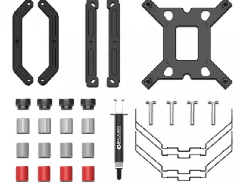 ID-COOLING SE-224-XTS  BLACK / WHITE  風扇  水冷( CPU散熱器)  黑/白