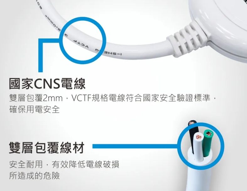 【KINYO】貓咪動物延長線-12呎 (CG344-12C)