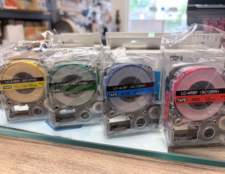 熱縮套管標籤色帶 副廠熱縮套管標籤 Φ15mm Φ7mm 黃底黑字