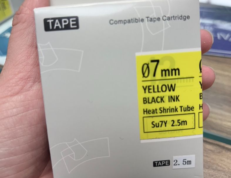 Epson相容標籤帶 12mm *8MM 副廠標籤帶/標籤帶色帶/標籤帶貼紙