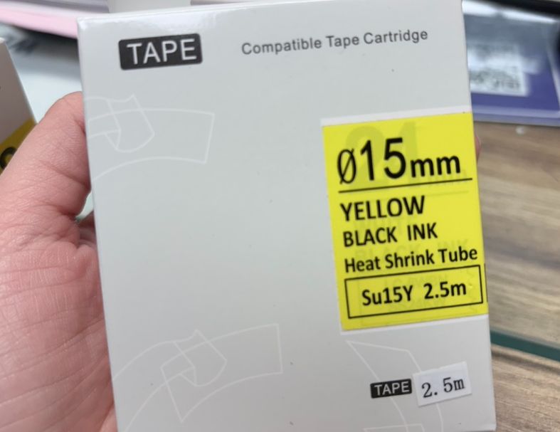 Epson相容標籤帶 12mm *8MM 副廠標籤帶/標籤帶色帶/標籤帶貼紙