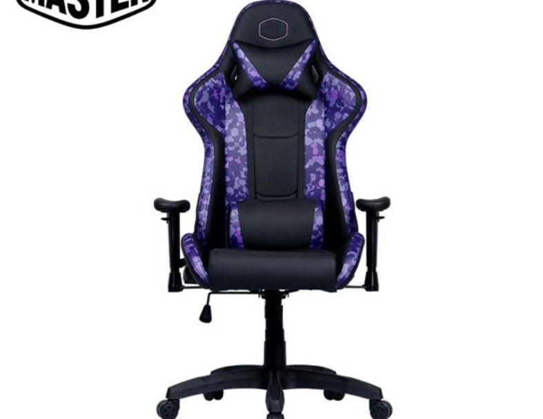 酷碼Cooler Master Caliber R1S 電競椅 【紫黑迷彩】【粉白】
