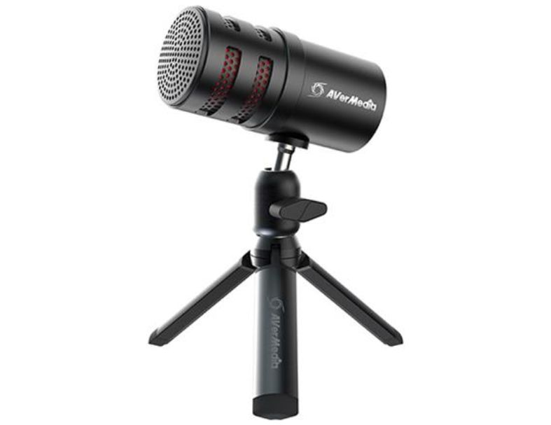 圓剛AVerMedia AM310G2 黑鳩USB心型指向麥克風 