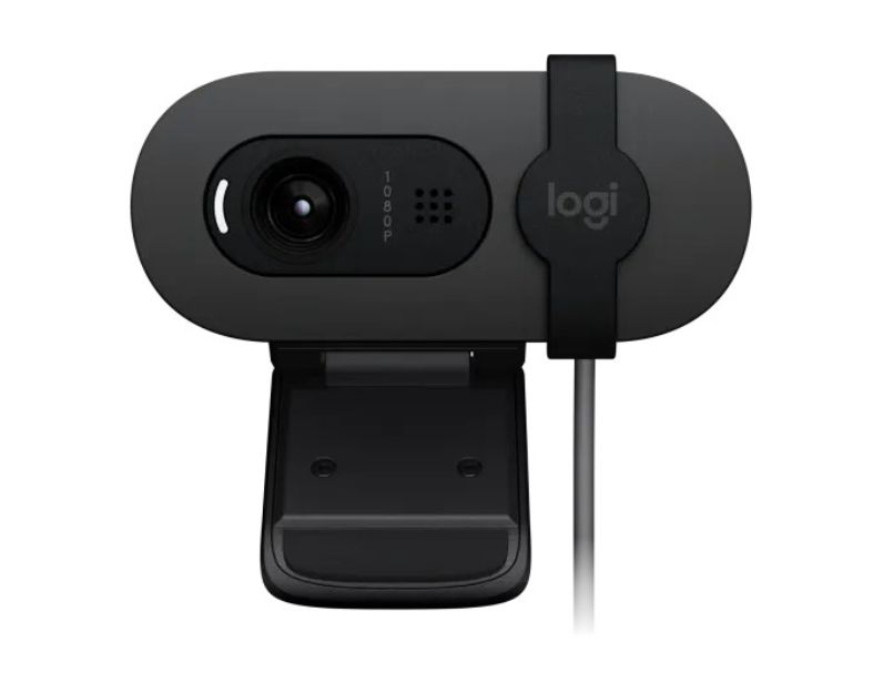 羅技商用 VC Brio 105 商務網路攝影機-石墨灰