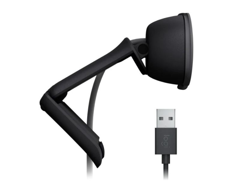 羅技商用 VC Brio 105 商務網路攝影機-石墨灰