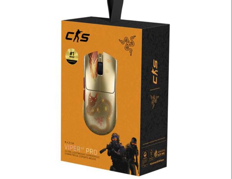 雷蛇Razer Viper V3 Pro Counter-Strike 2 Edition無線電競遊戲滑鼠