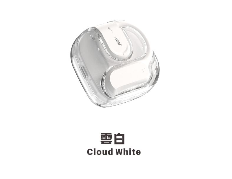 ASPOR 開放式耳掛藍牙耳機 A627 黑色、白色、霧藍色