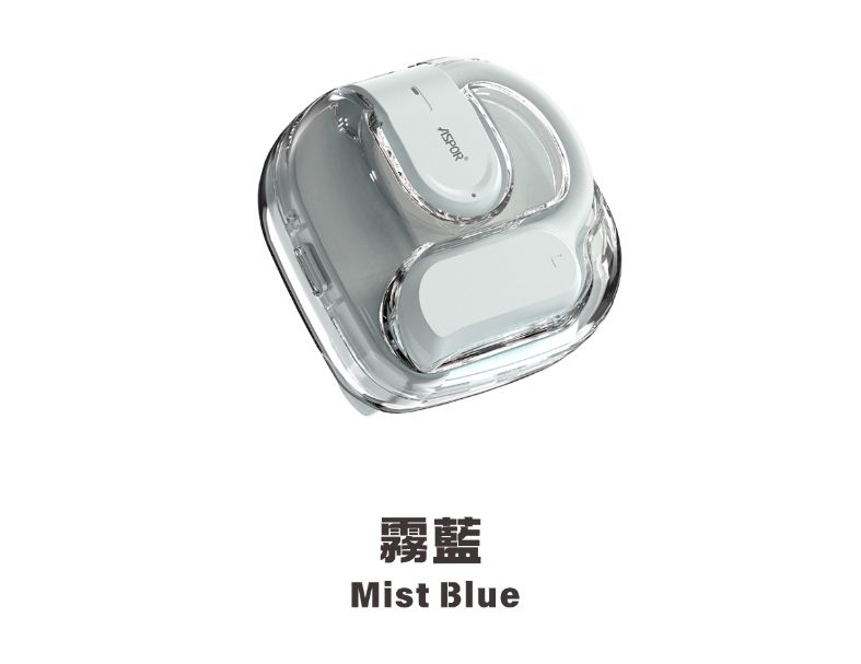 ASPOR 開放式耳掛藍牙耳機 A627 黑色、白色、霧藍色