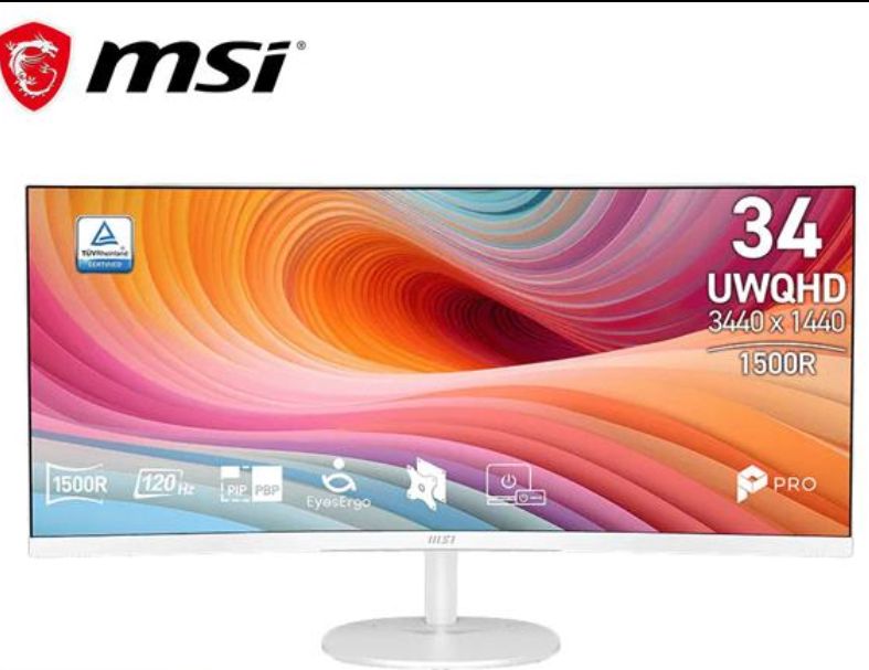 MSI PRO MP341CQW E12 34吋曲面螢幕 ?