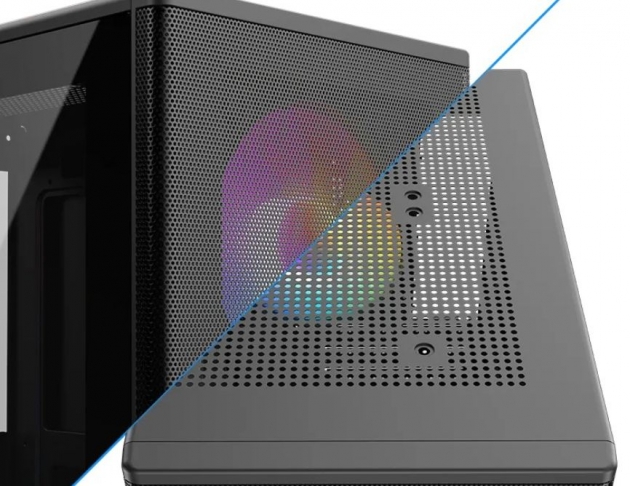 艾納爾AINAR X02 Crystal M-ATXR 機殼 黑色 / 白色