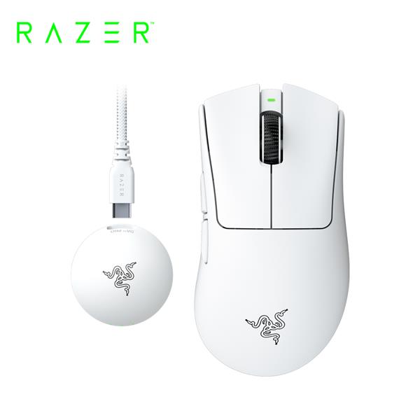 雷蛇Razer 煉獄奎蛇 V4 Pro 無線滑鼠(白色) (黑色)