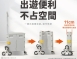 【KTnet】FC85專利折疊收納購物推車掀蓋式 -85L爬梯款 經典黑 海洋藍 高雅灰